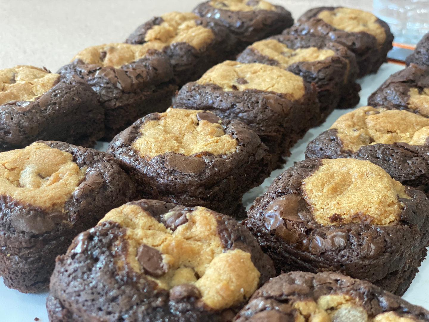 Chocolate Chip Cookie Brownies - dozen